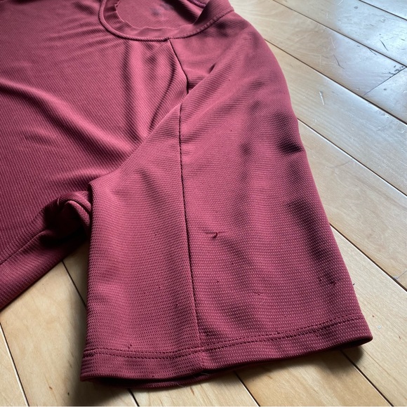 Patagonia Vintage Maroon Athleisure Tee - Picture 6 of 10